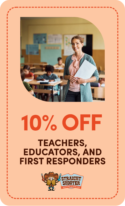 10% OFF Teachers, Educators and First Responders